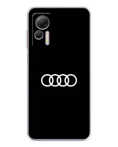 Чехол для Ulefone Note 14 с картинкой «Audi White Logo» Чехол для Ulefone Note 14 с картинкой «Audi White Logo»
