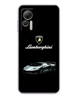 Чехол для Ulefone Note 14 с картинкой «Логотип Lamborghini классика»