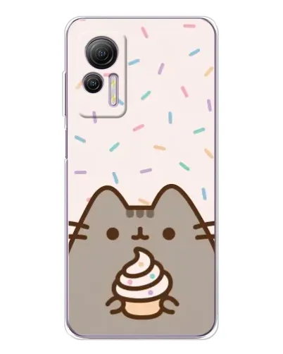 Чехол для Ulefone Note 14 с картинкой «Пушин с кексом» Чехол для Ulefone Note 14 с картинкой «Пушин с кексом»