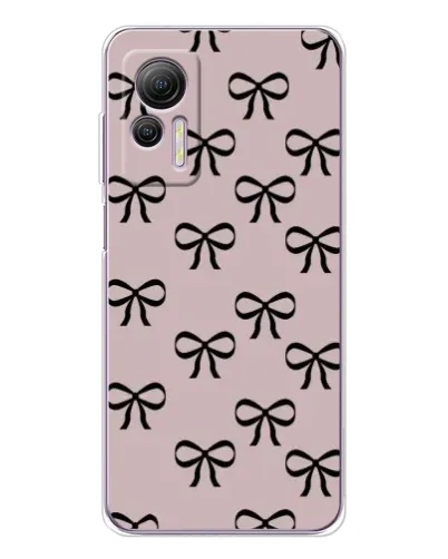 Чехол для Ulefone Note 14 с картинкой «Черные бантики» Чехол для Ulefone Note 14 с картинкой «Черные бантики»