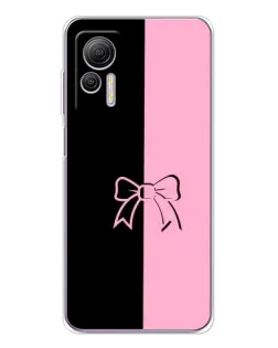 Чехол для Ulefone Note 14 с картинкой «Половинки банта»