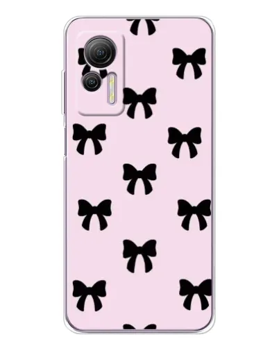 Чехол для Ulefone Note 14 с картинкой «Черные банты Coquette» Чехол для Ulefone Note 14 с картинкой «Черные банты Coquette»