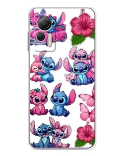 Чехол для Ulefone Note 14 с картинкой «Стикеры Stitch и Angel» Чехол для Ulefone Note 14 с картинкой «Стикеры Stitch и Angel»