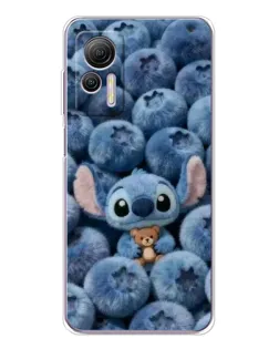Чехол для Ulefone Note 14 с картинкой «Стич и голубика» Чехол для Ulefone Note 14 с картинкой «Стич и голубика»