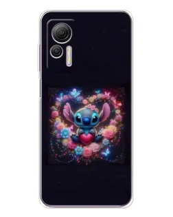 Чехол для Ulefone Note 14 с картинкой «Stitch в цветах» Чехол для Ulefone Note 14 с картинкой «Stitch в цветах»