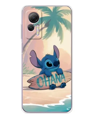 Чехол для Ulefone Note 14 с картинкой «Стич на серфе»