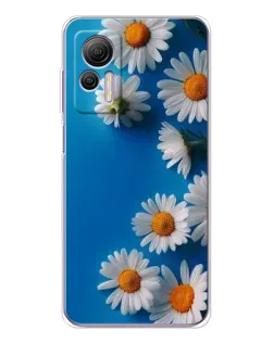 Чехол для Ulefone Note 14 с картинкой «Белоснежные маргаритки»