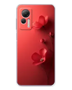 Чехол для Ulefone Note 14 с картинкой «Маковые соцветия»