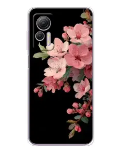 Чехол для Ulefone Note 14 с картинкой «Розовая ветка сакуры»