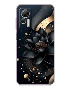 Чехол для Ulefone Note 14 с картинкой «Черный лотос»