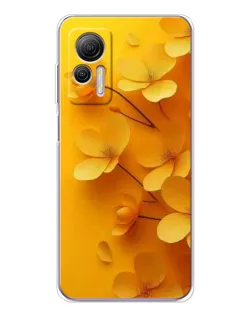 Чехол для Ulefone Note 14 с картинкой «Золотые лепестки»