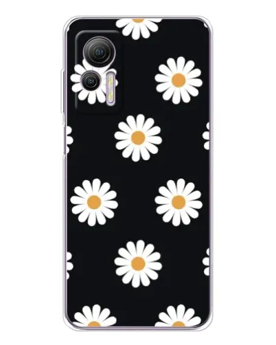 Чехол для Ulefone Note 14 с картинкой «Ромашки на черном» Чехол для Ulefone Note 14 с картинкой «Ромашки на черном»