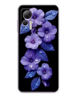 Чехол для Ulefone Note 14 с картинкой «Фиолетовые цветы с росою» Чехол для Ulefone Note 14 с картинкой «Фиолетовые цветы с росою»