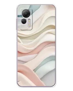Чехол для Ulefone Note 14 с картинкой «Пастельные нежные волны»