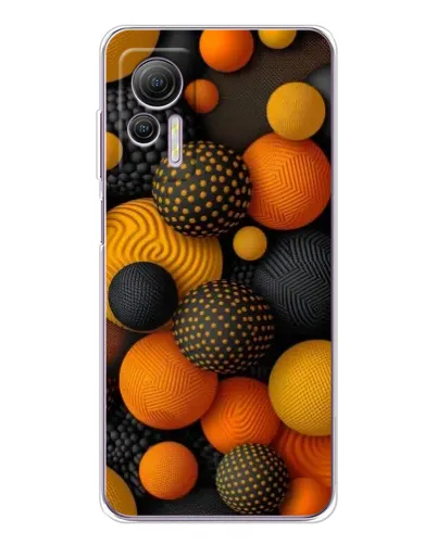 Чехол для Ulefone Note 14 с картинкой «Объемные оранжевые сферы» Чехол для Ulefone Note 14 с картинкой «Объемные оранжевые сферы»