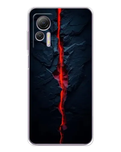 Чехол для Ulefone Note 14 с картинкой «Kрасная лавовая трещина» Чехол для Ulefone Note 14 с картинкой «Kрасная лавовая трещина»