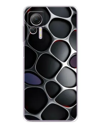 Чехол для Ulefone Note 14 с картинкой «Объемная темная решетка» Чехол для Ulefone Note 14 с картинкой «Объемная темная решетка»