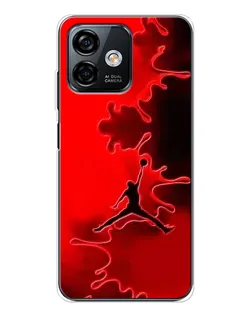 Чехол для Ulefone Note 16 Pro с картинкой «Jordan Red Smoke» Чехол для Ulefone Note 16 Pro с картинкой «Jordan Red Smoke»