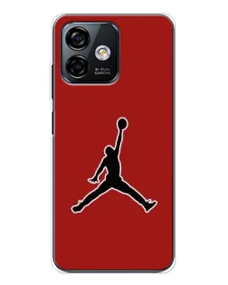Чехол для Ulefone Note 16 Pro с картинкой «Jordan Red Back» Чехол для Ulefone Note 16 Pro с картинкой «Jordan Red Back»