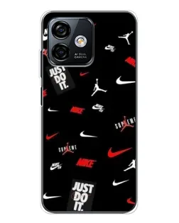 Чехол для Ulefone Note 16 Pro с картинкой «Nike Mix Pattern» Чехол для Ulefone Note 16 Pro с картинкой «Nike Mix Pattern»