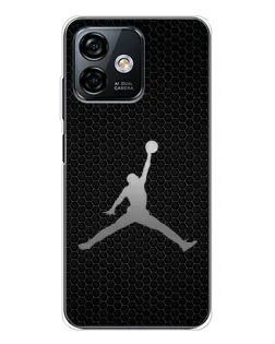 Чехол для Ulefone Note 16 Pro с картинкой «Jordan Dark Carbon» Чехол для Ulefone Note 16 Pro с картинкой «Jordan Dark Carbon»