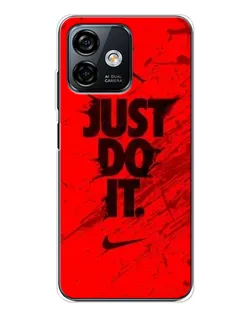 Чехол для Ulefone Note 16 Pro с картинкой «Nike Just Do It» Чехол для Ulefone Note 16 Pro с картинкой «Nike Just Do It»