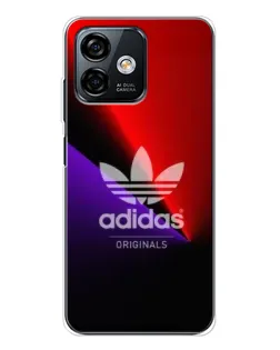 Чехол для Ulefone Note 16 Pro с картинкой «Adidas Red Neon»