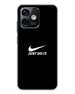 Чехол для Ulefone Note 16 Pro с картинкой «Минимализм от Nike»