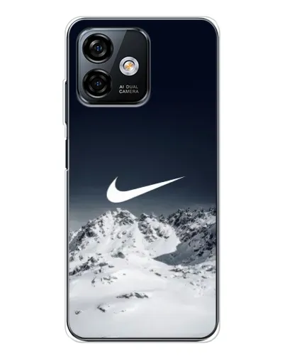 Чехол для Ulefone Note 16 Pro с картинкой «Nike — зимние горы» Чехол для Ulefone Note 16 Pro с картинкой «Nike — зимние горы»
