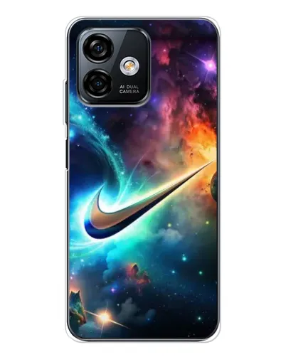 Чехол для Ulefone Note 16 Pro с картинкой «Космический Nike Swoosh» Чехол для Ulefone Note 16 Pro с картинкой «Космический Nike Swoosh»