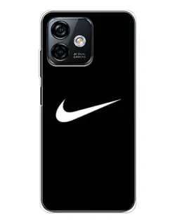 Чехол для Ulefone Note 16 Pro с картинкой «Минималистический Найк»