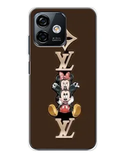 Чохол для Ulefone Note 16 Pro з картинкою «LV та Міккі Маус»