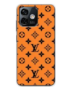 Чохол для Ulefone Note 16 Pro з картинкою «Помаранчевий стиль LV»