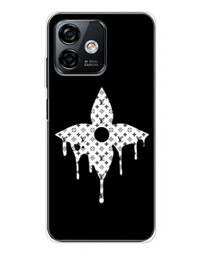 Чохол для Ulefone Note 16 Pro з картинкою «Квіткова монограма» Чохол для Ulefone Note 16 Pro з картинкою «Квіткова монограма»