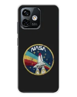 Чехол для Ulefone Note 16 Pro с картинкой «NASA — эмблема миссии»