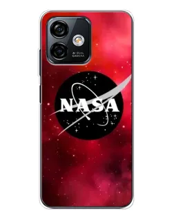 Чехол для Ulefone Note 16 Pro с картинкой «NASA — красная туманность»