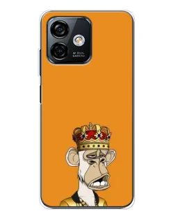 Чехол для Ulefone Note 16 Pro с картинкой «Золотая обезьяна Bored Ape»