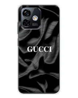 Чехол для Ulefone Note 16 Pro с картинкой «Gucci — шелковые волны»