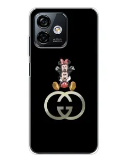 Чехол для Ulefone Note 16 Pro с картинкой «Минни Маус на лого» Чехол для Ulefone Note 16 Pro с картинкой «Минни Маус на лого»
