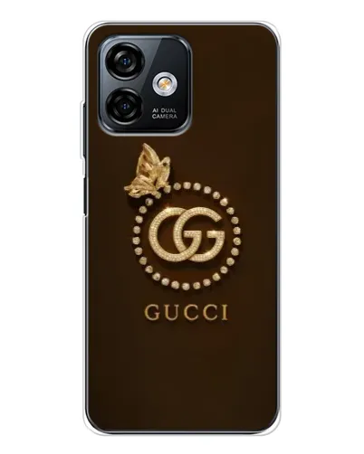 Чехол для Ulefone Note 16 Pro с картинкой «Gucci — золотая бабочка» Чехол для Ulefone Note 16 Pro с картинкой «Gucci — золотая бабочка»