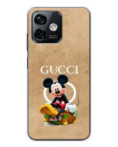 Чехол для Ulefone Note 16 Pro с картинкой «Микки Маус Gucci — крафт» Чехол для Ulefone Note 16 Pro с картинкой «Микки Маус Gucci — крафт»