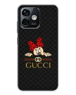 Чехол для Ulefone Note 16 Pro с картинкой «Минни Маус Gucci — черный» Чехол для Ulefone Note 16 Pro с картинкой «Минни Маус Gucci — черный»