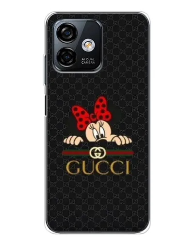 Чехол для Ulefone Note 16 Pro с картинкой «Минни Маус Gucci — черный» Чехол для Ulefone Note 16 Pro с картинкой «Минни Маус Gucci — черный»