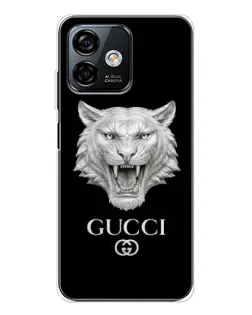 Чехол для Ulefone Note 16 Pro с картинкой «Gucci — серебряный лев» Чехол для Ulefone Note 16 Pro с картинкой «Gucci — серебряный лев»