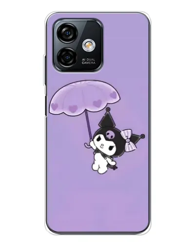 Чехол для Ulefone Note 16 Pro с картинкой «Kuromi с зонтиком» Чехол для Ulefone Note 16 Pro с картинкой «Kuromi с зонтиком»