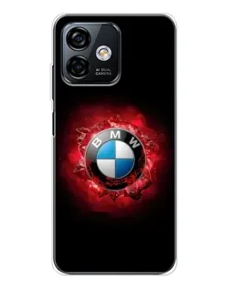 Чохол для Ulefone Note 16 Pro з картинкою «Логотип BMW — спалах»