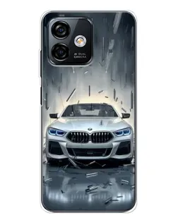 Чохол для Ulefone Note 16 Pro з картинкою «BMW у світлі фар»
