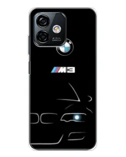 Чохол для Ulefone Note 16 Pro з картинкою «Мінімалістичний принт BMW M3»