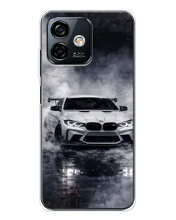 Чохол для Ulefone Note 16 Pro з картинкою «BMW крізь туман»