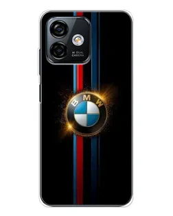 Чохол для Ulefone Note 16 Pro з картинкою «BMW M-Power неон»